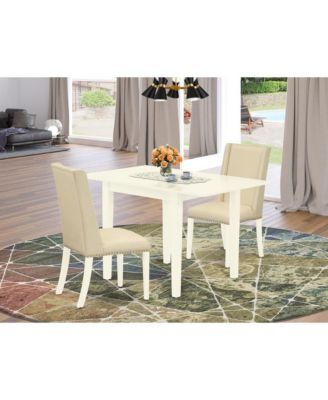 Dining Room Set Linen White