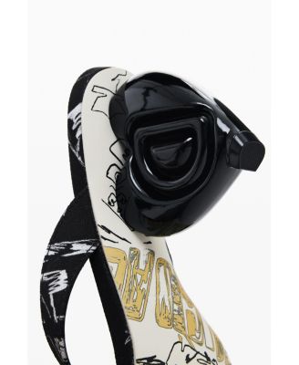 Women's Heart heel sandal