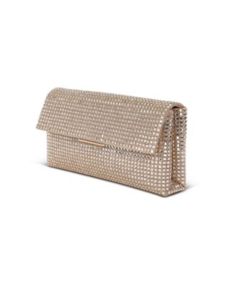 Woman's Jayden Fully Crystal Mini Envelope Clutch