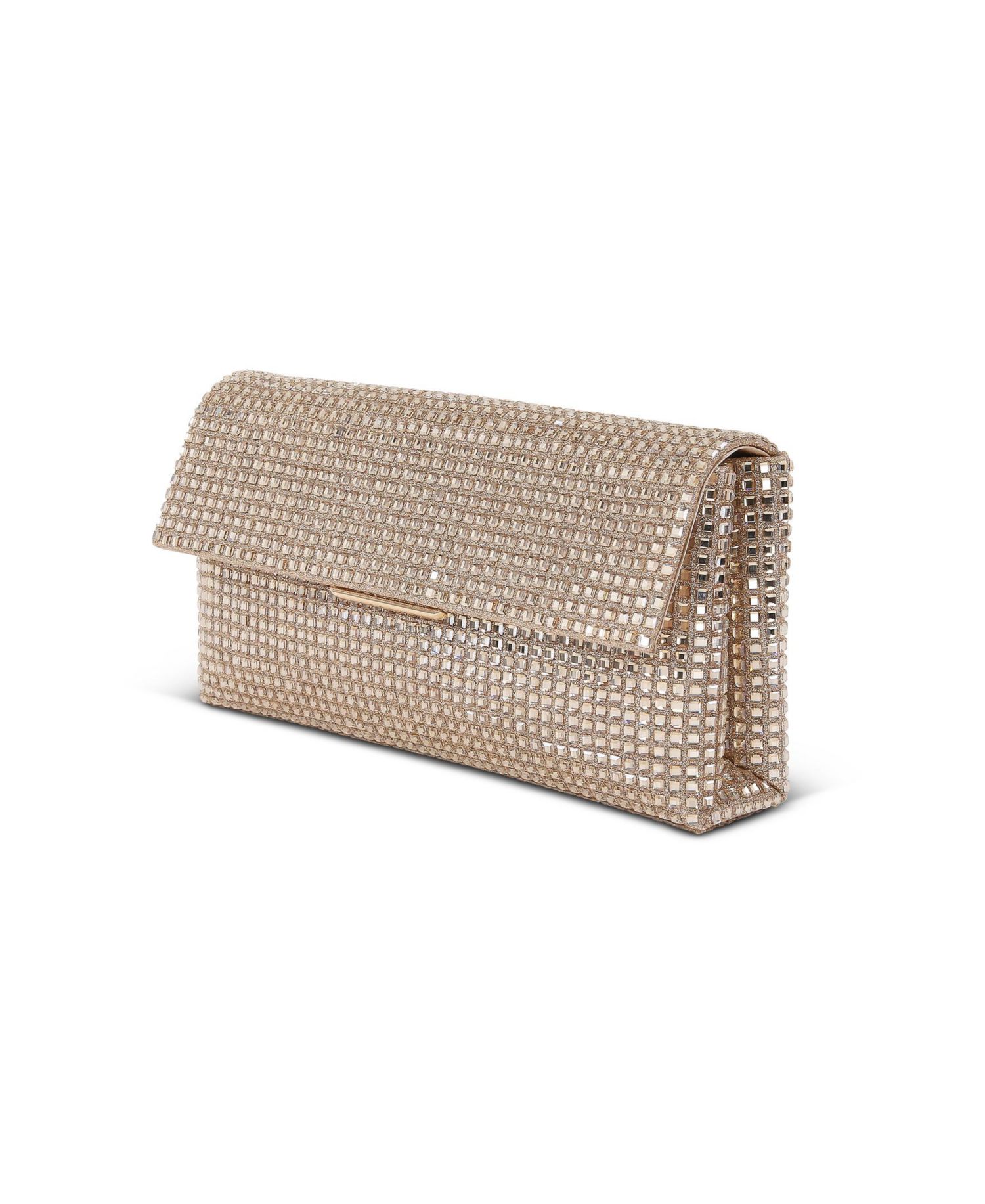 Woman's Jayden Fully Crystal Mini Envelope Clutch