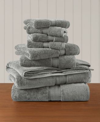 Ultra-Soft Cotton Absorbent 8-Pc. Towel Set