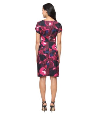 Women's Tulip Detail Sheath Dress
