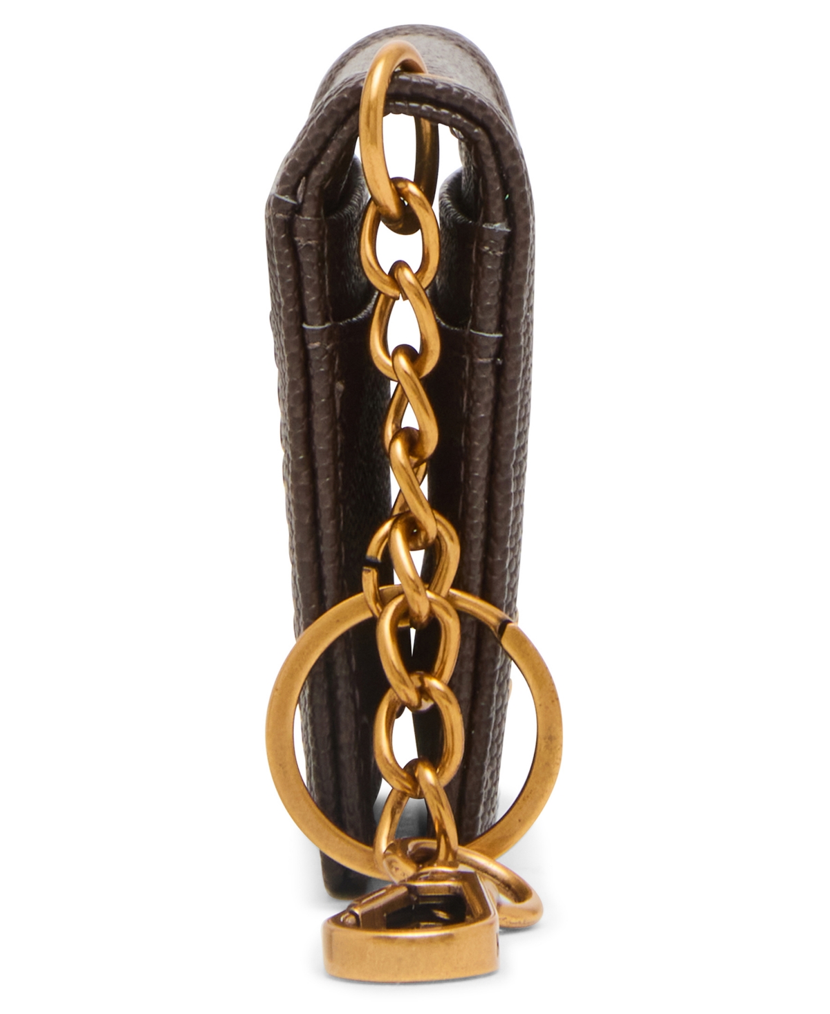 Steve Madden Benvy Zipper Wallet In Brown