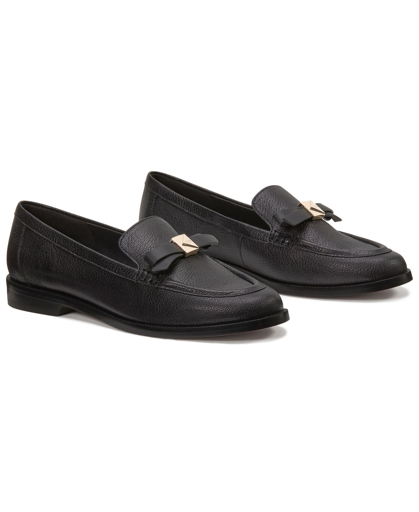 Женские туфли kate spade new york Deco Bow, цвет: Чёрный кожаный — фото 3