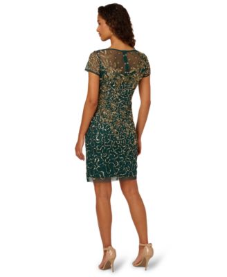 Women's Beaded Sheath Dress