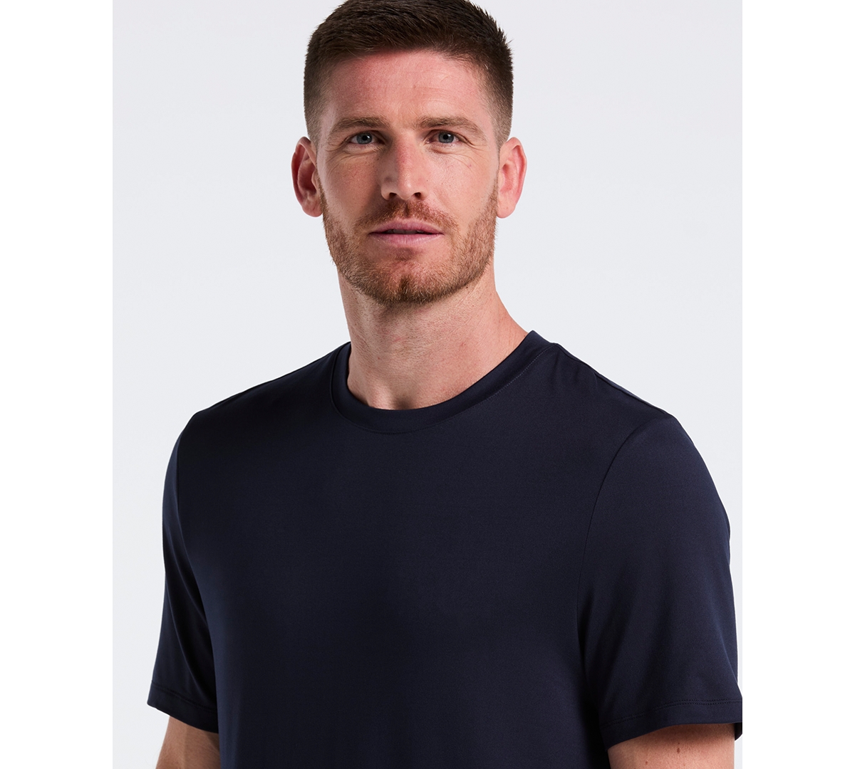 Perry Ellis Portfolio Men's Crewneck Pajama T-shirt In Blue