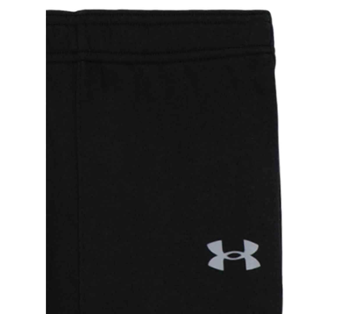 Under Armour Boys 2t-7 2-piece Colorblock Hoodie And Waistband Jogger Set In Black