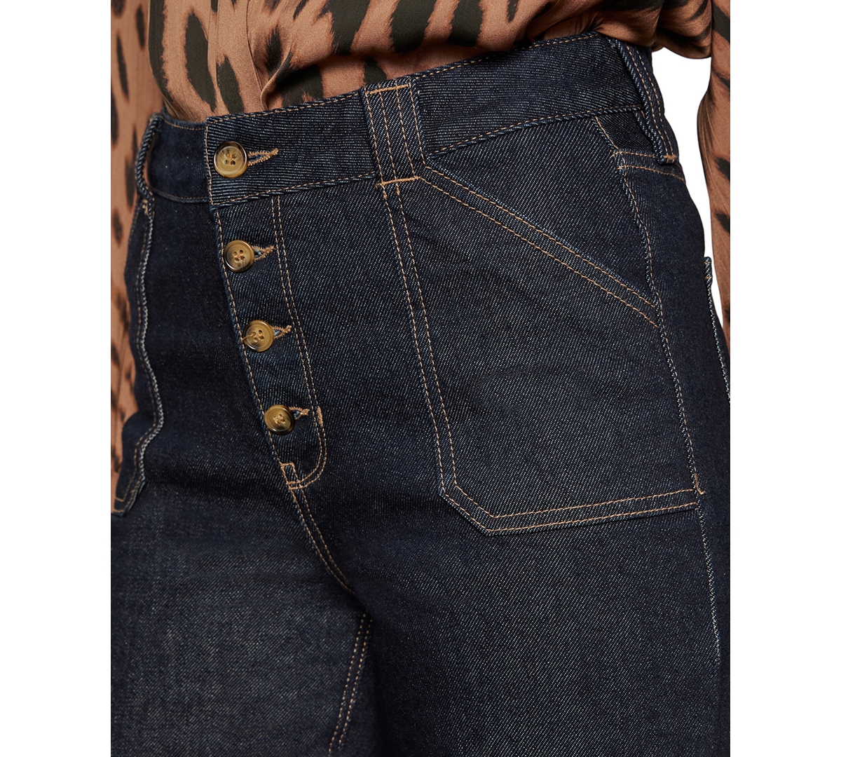 Sanctuary Women's Ekara Wide-Leg Slim Jeans