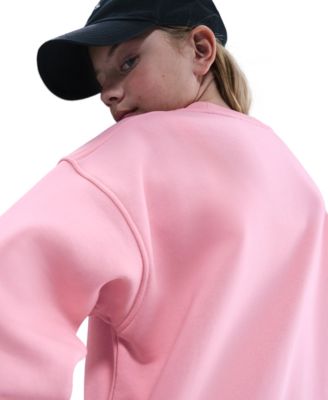 Big Girls Sportswear Club Fleece Oversized-Fit Sweatshirt 