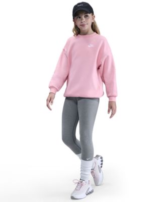 Big Girls Sportswear Club Fleece Oversized-Fit Sweatshirt 