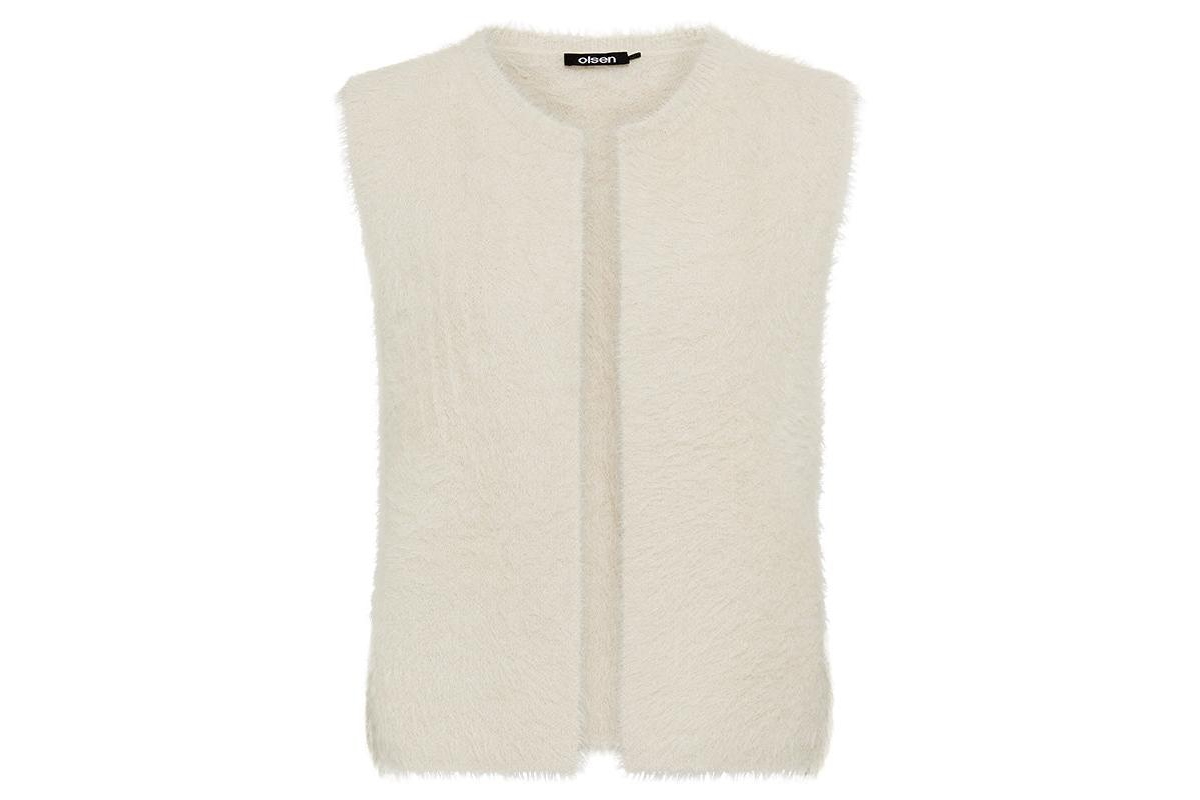Olsen Faux Fur Vest