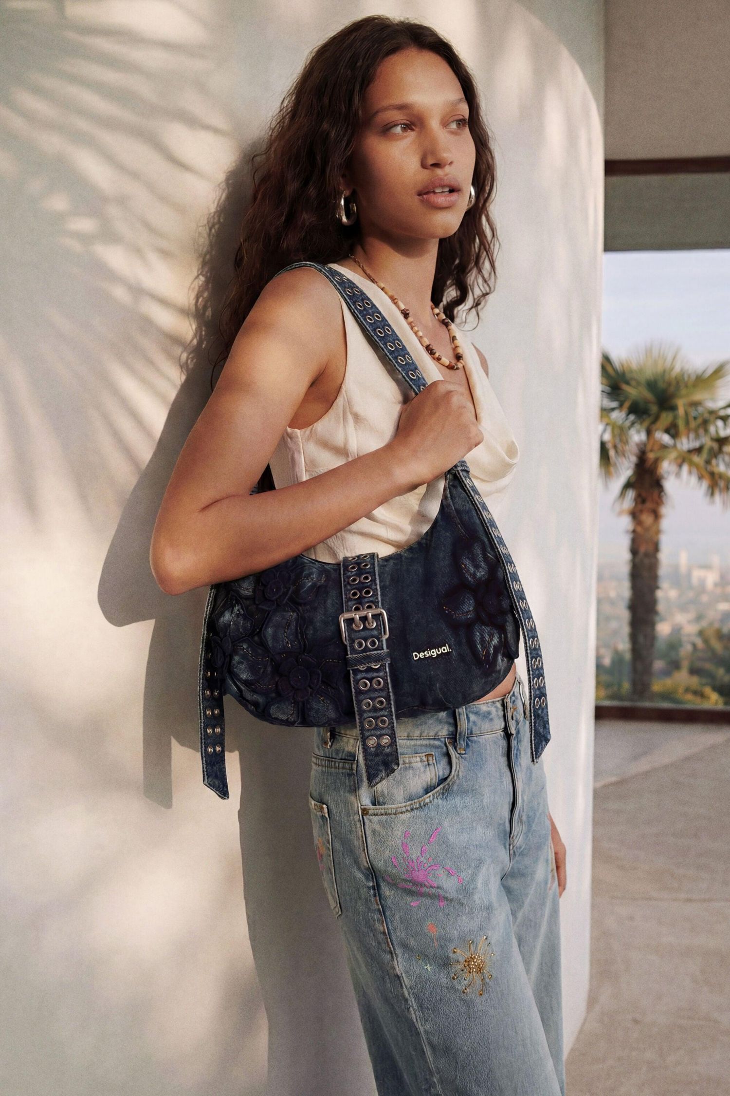 Women's BLUE DENIM BAG