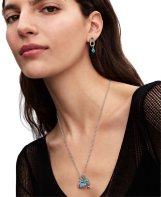 Turquoise Heart Mini Dangle Charms