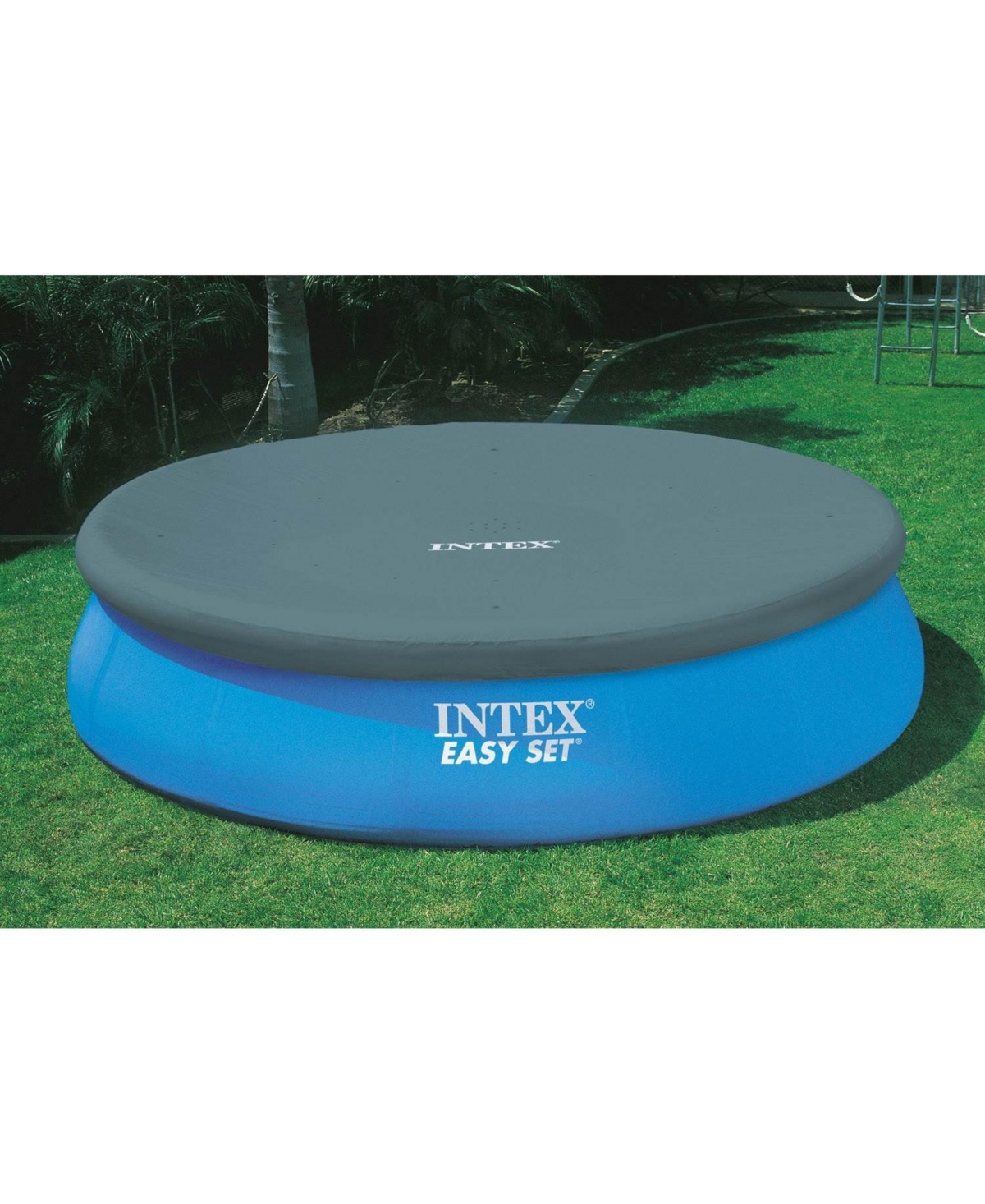 Intex 48in x 18ft Inflatable Above Ground Pool with Ladder, Pump & Cover
