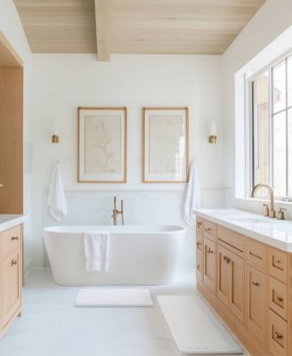 Splendor Reversible Tufted Cotton Bath Rug, 24" x 72"