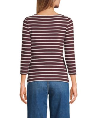 Women's Mariner Jersey Boatneck Top