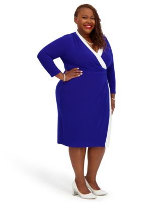 Women's City Wrap V-Neck Dress