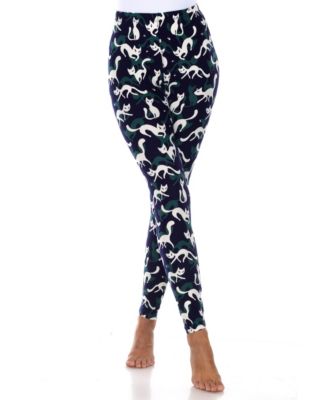 Women's Halloween Cat Print Leggings