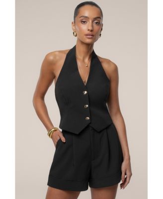 Women's Luxe Halter Vest
