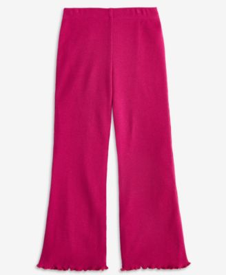 Girls' Toddler 2T-4T Ribbed Flared Leggings, Macy's Exclusive