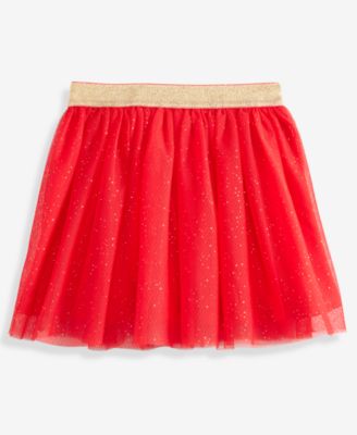 Girls' Toddler 2T-4T Glitter Tulle Tutu Skirt, Macy's Exclusive