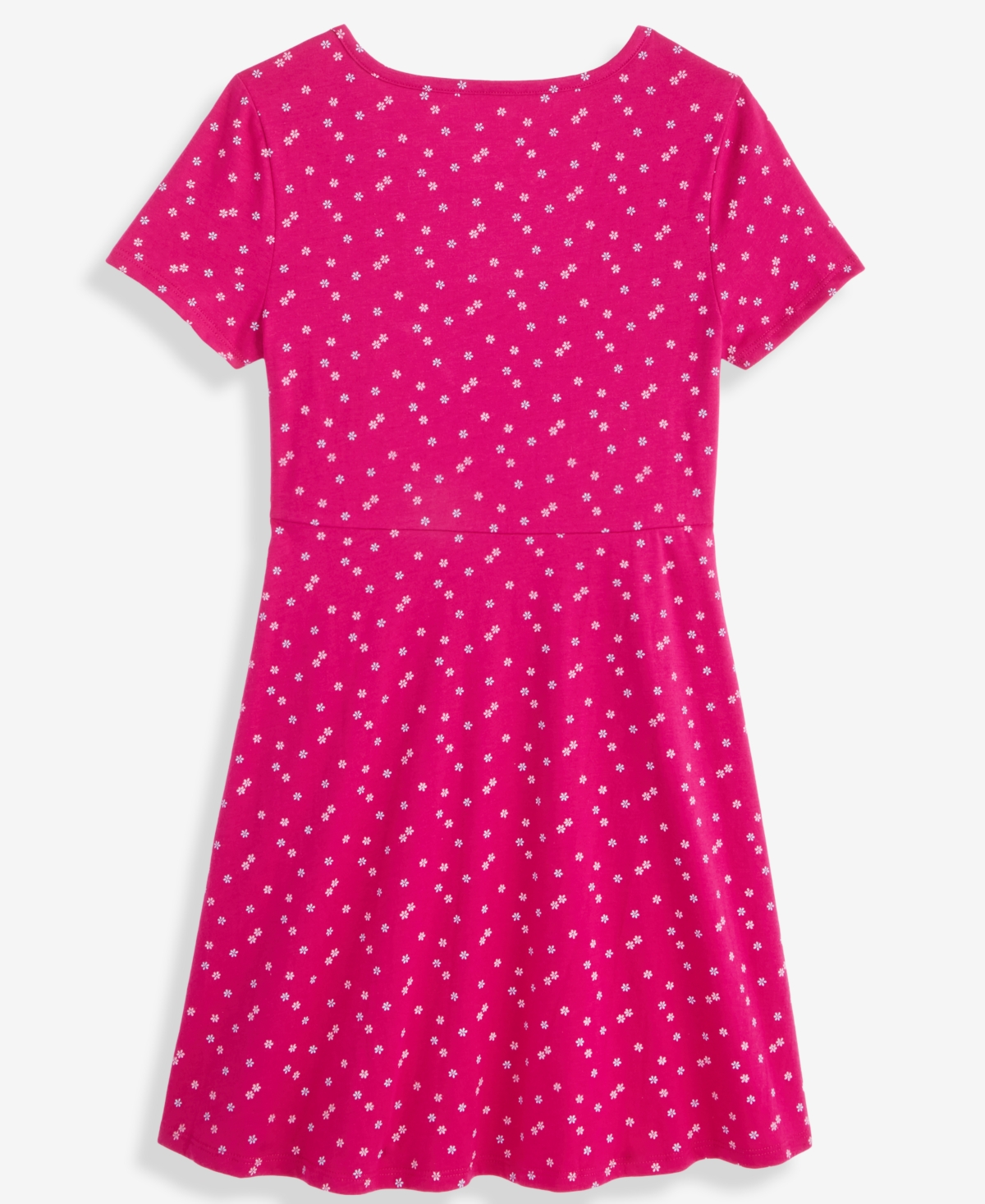 Epic Threads Girls 5-20 Floral Print Short-sleeves Dress, Macy's Exclusive In Pink