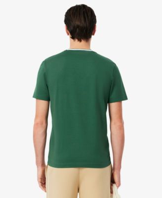 Men's Ribbed Collar T-Shirt