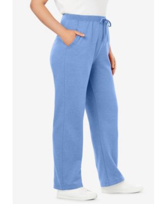 Plus Size Within Better-Fleece Pull-On Drawstring Sweatpants