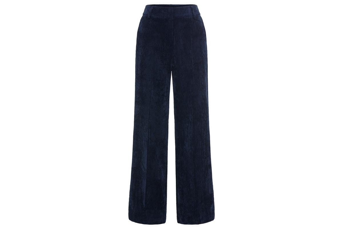 Olsen Women's Anna Fit Wide Leg Cord Trouser