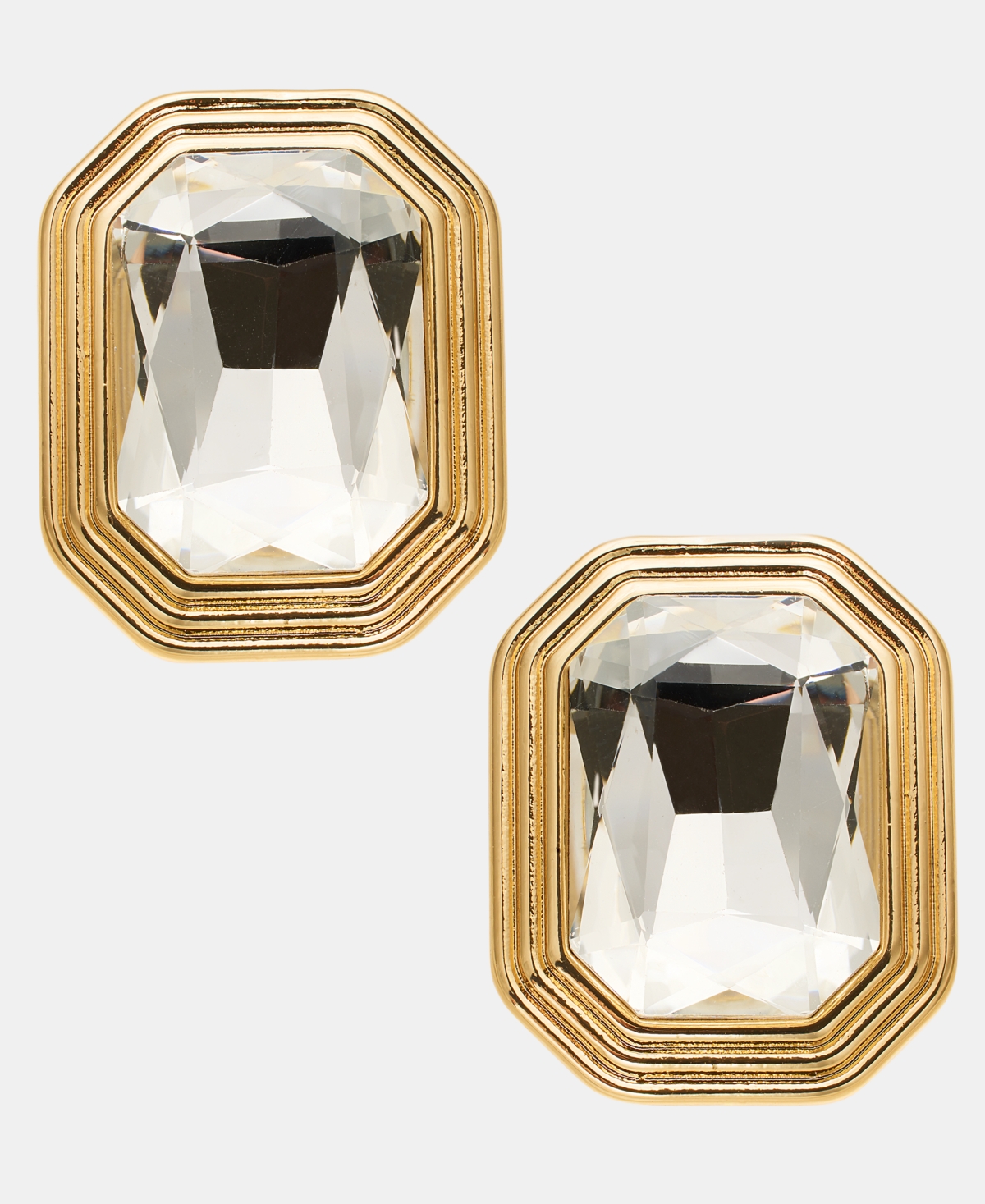 I.n.c. International Concepts Crystal Statement Stud Earrings, Macy's Exclusive