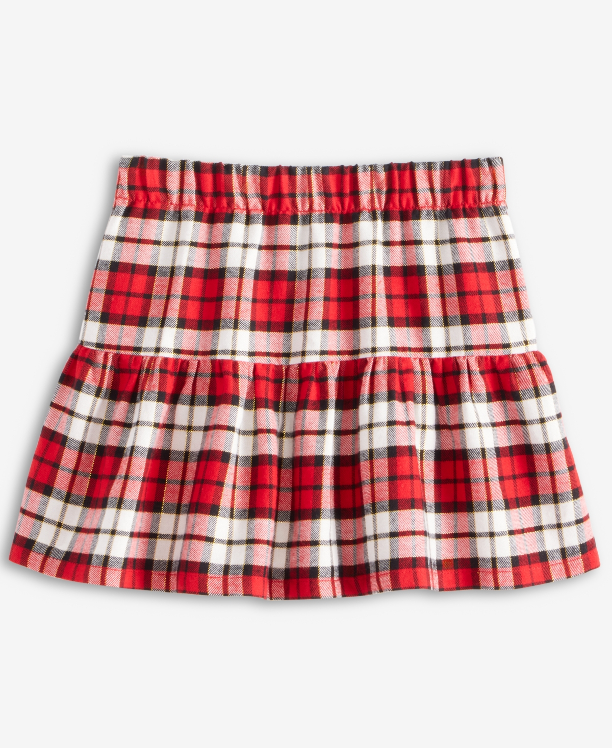 Epic Threads Girls Toddler 2t-4t Metallic Plaid Skirt, Macy's Exclusive In Multi