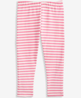 Girls' Toddler 2T-4T Striped Leggings, Macy's Exclusive