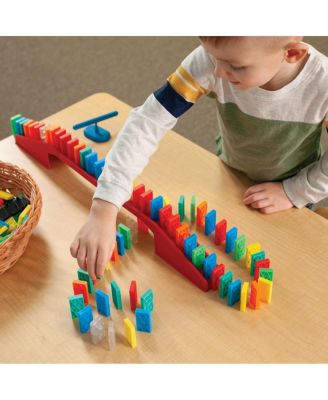 Kinetic Domino Toppling Kit - 204 Pieces