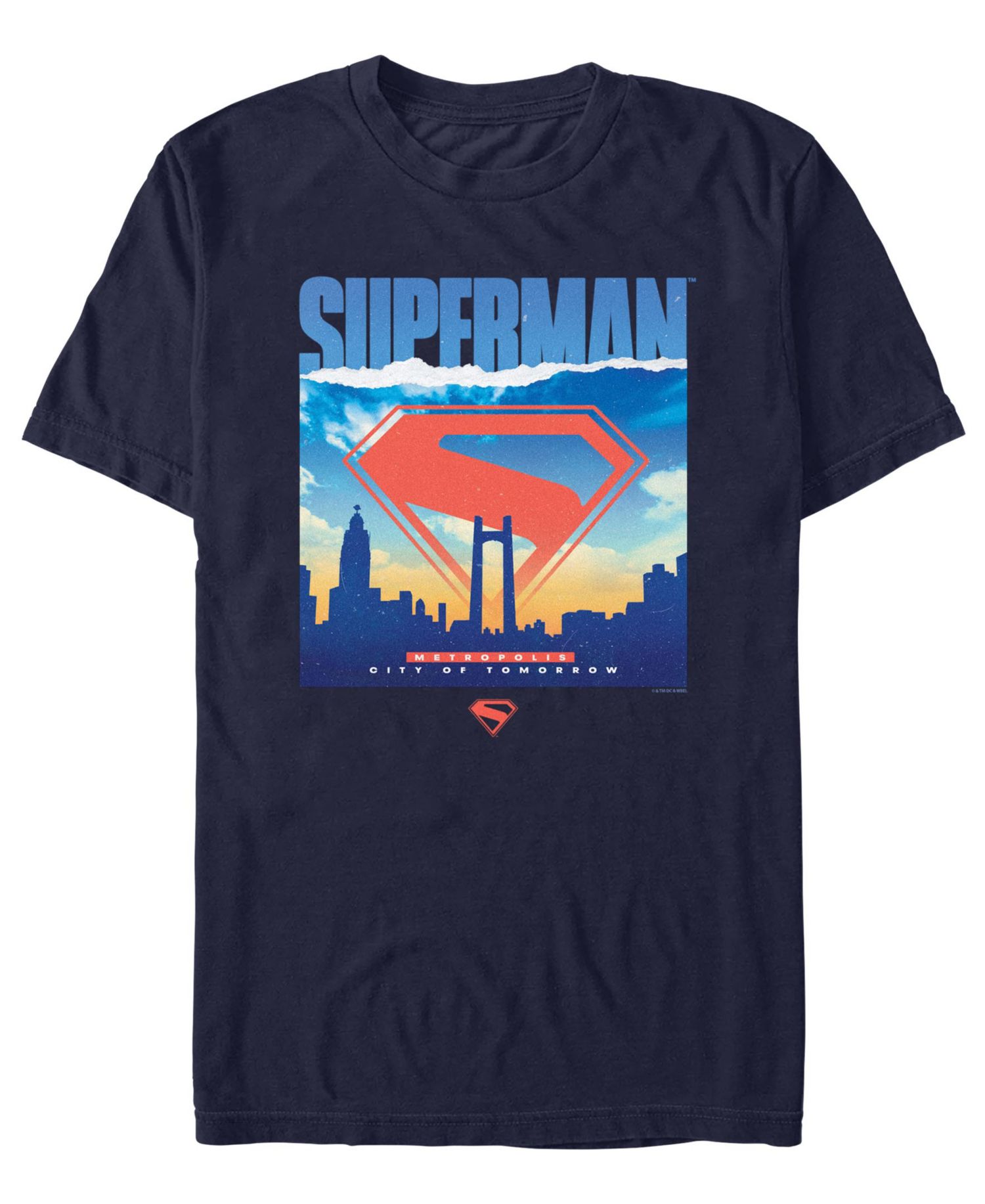 Men's Superman 2025 Crewneck T-Shirt