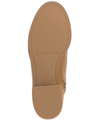 Fawne Wide-Calf Leather Knee High Boots