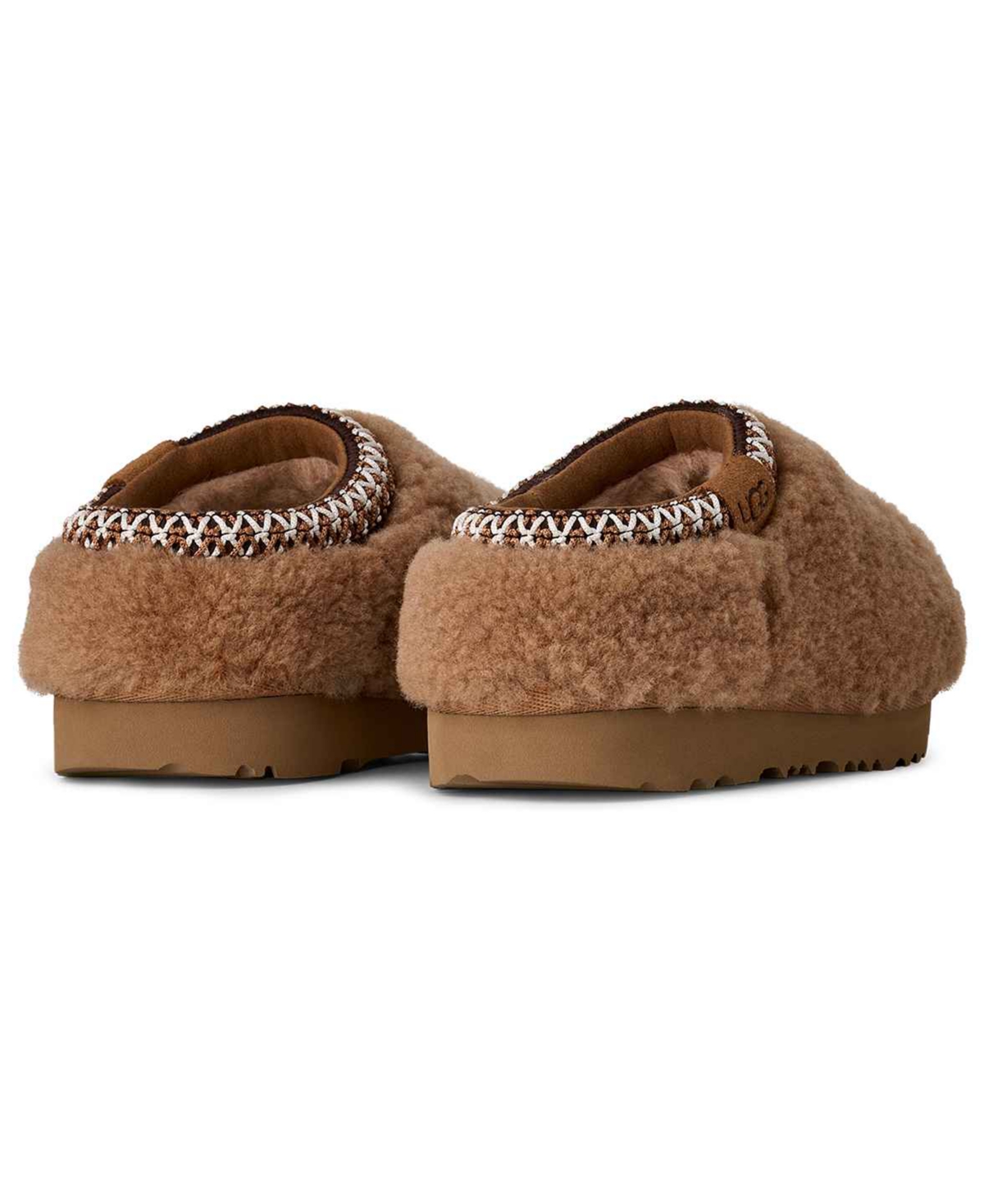 Ugg Toddler Boys And Girls Tasman Maxi Curly Slippers In Brown