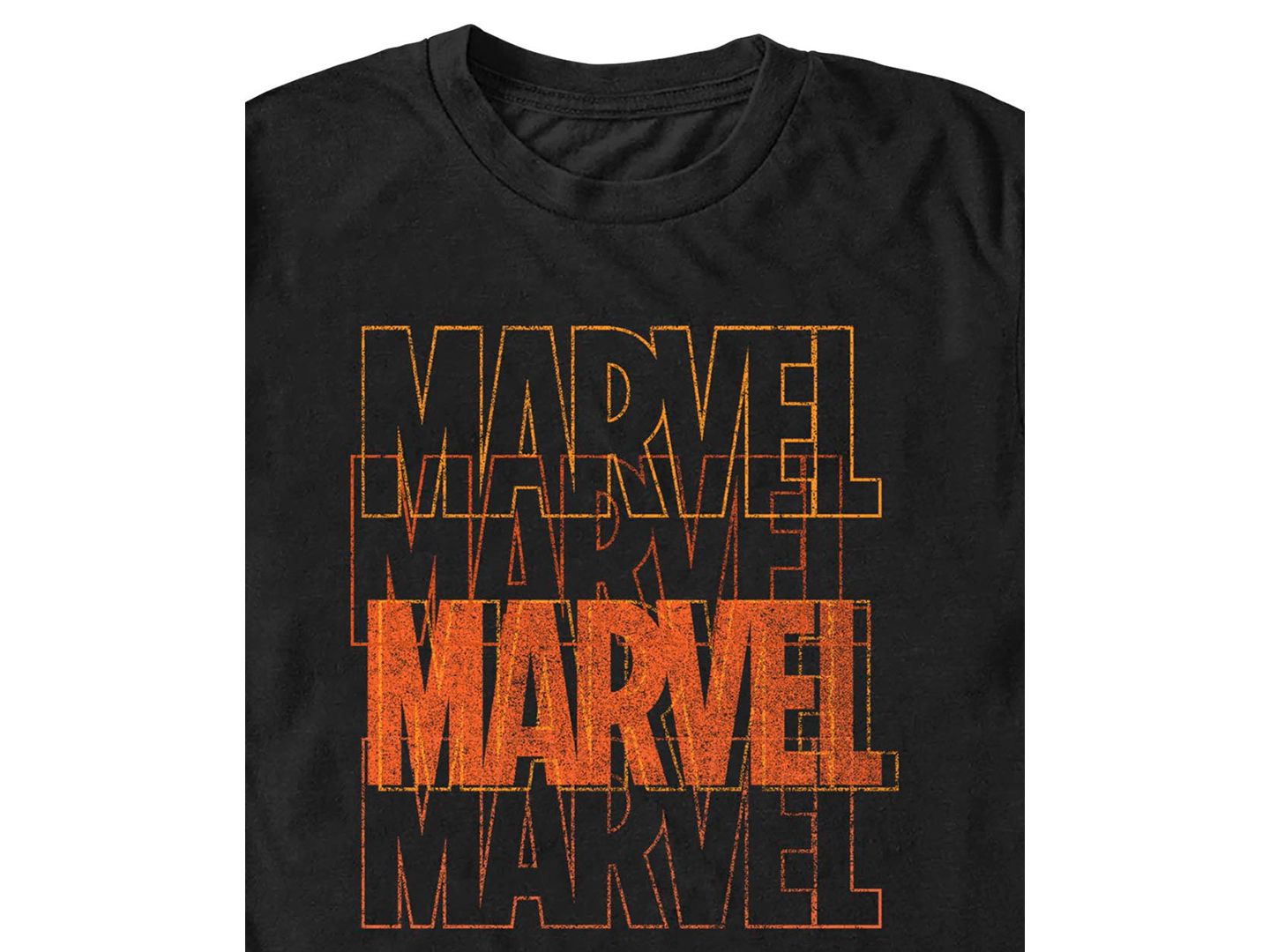 Мужская футболка Fifth Sun Marvel Crewneck Short Sleeve, цвет: Чёрный — фото 2