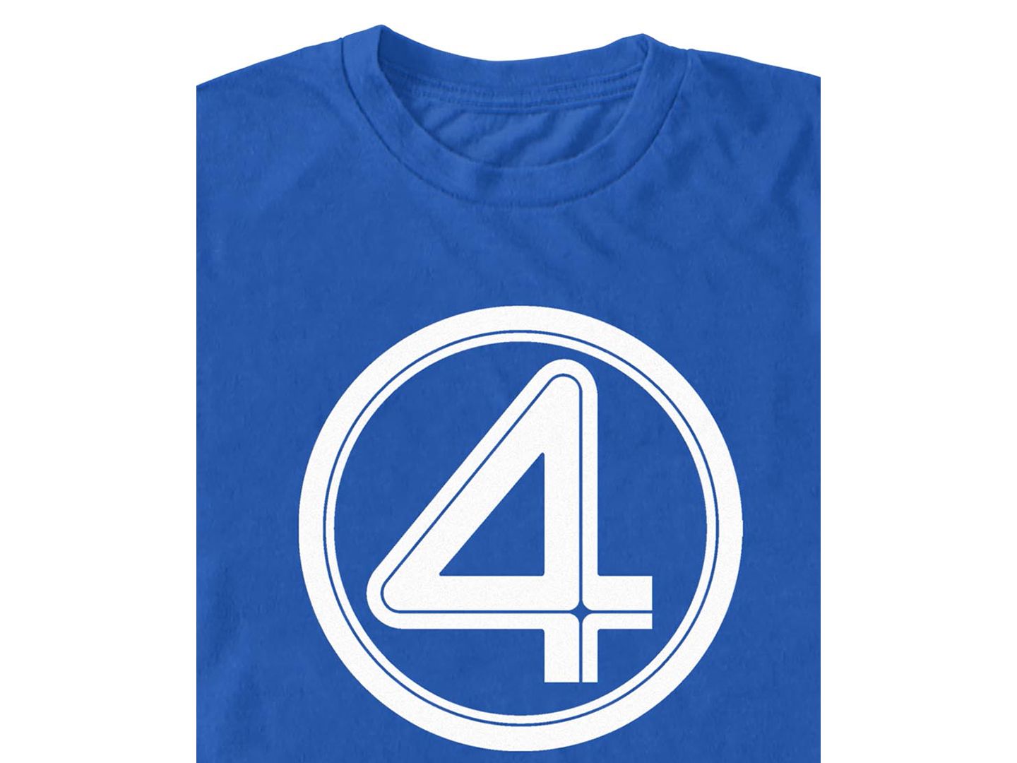Мужская футболка Fifth Sun Fantastic 4 First Steps Logo, цвет: Королевский синий — фото 2
