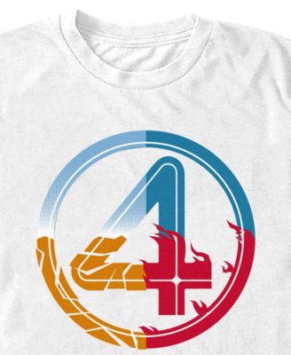 Men's Fantastic 4 First Steps Powers Logo T-Shirt