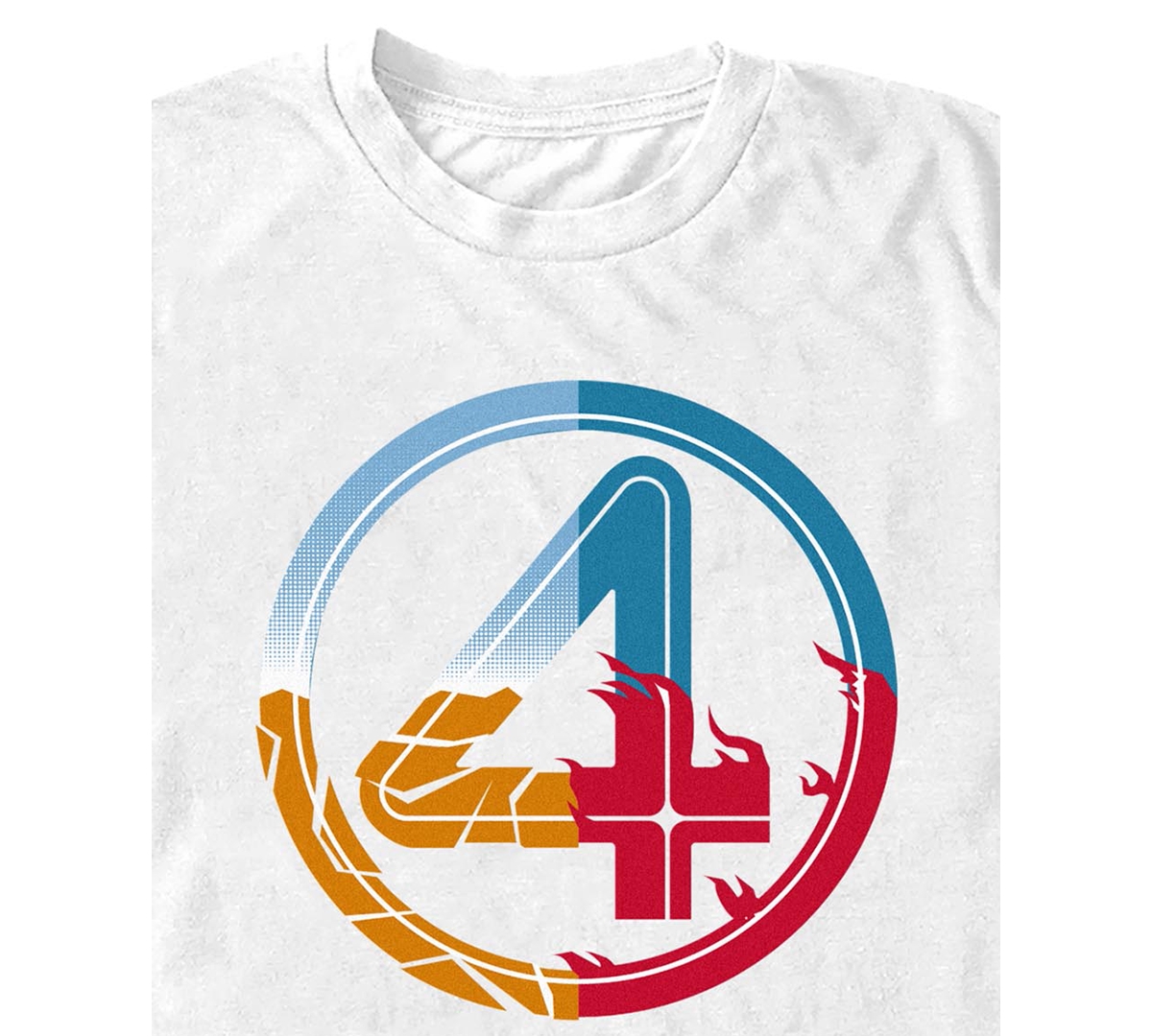 Fifth Sun Men's Fantastic 4 First Steps Crewneck T-Shirt