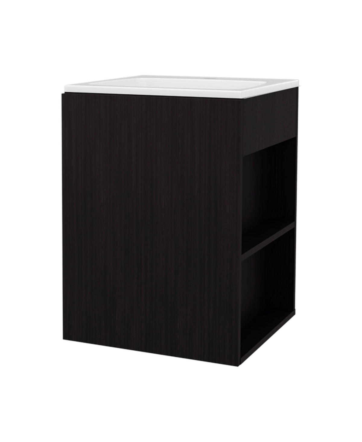 Depot E-Shop Froid Bathroom Vanity, 1 Door, 3 shelves