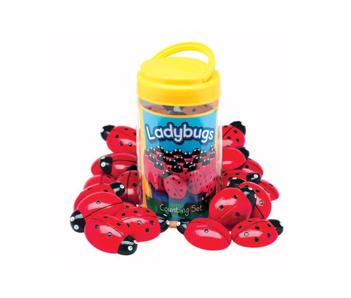 Детские игрушки Yellow Door Ladybug Stones and Detailed Activity Cards, цвет: Разноцветный — фото 2