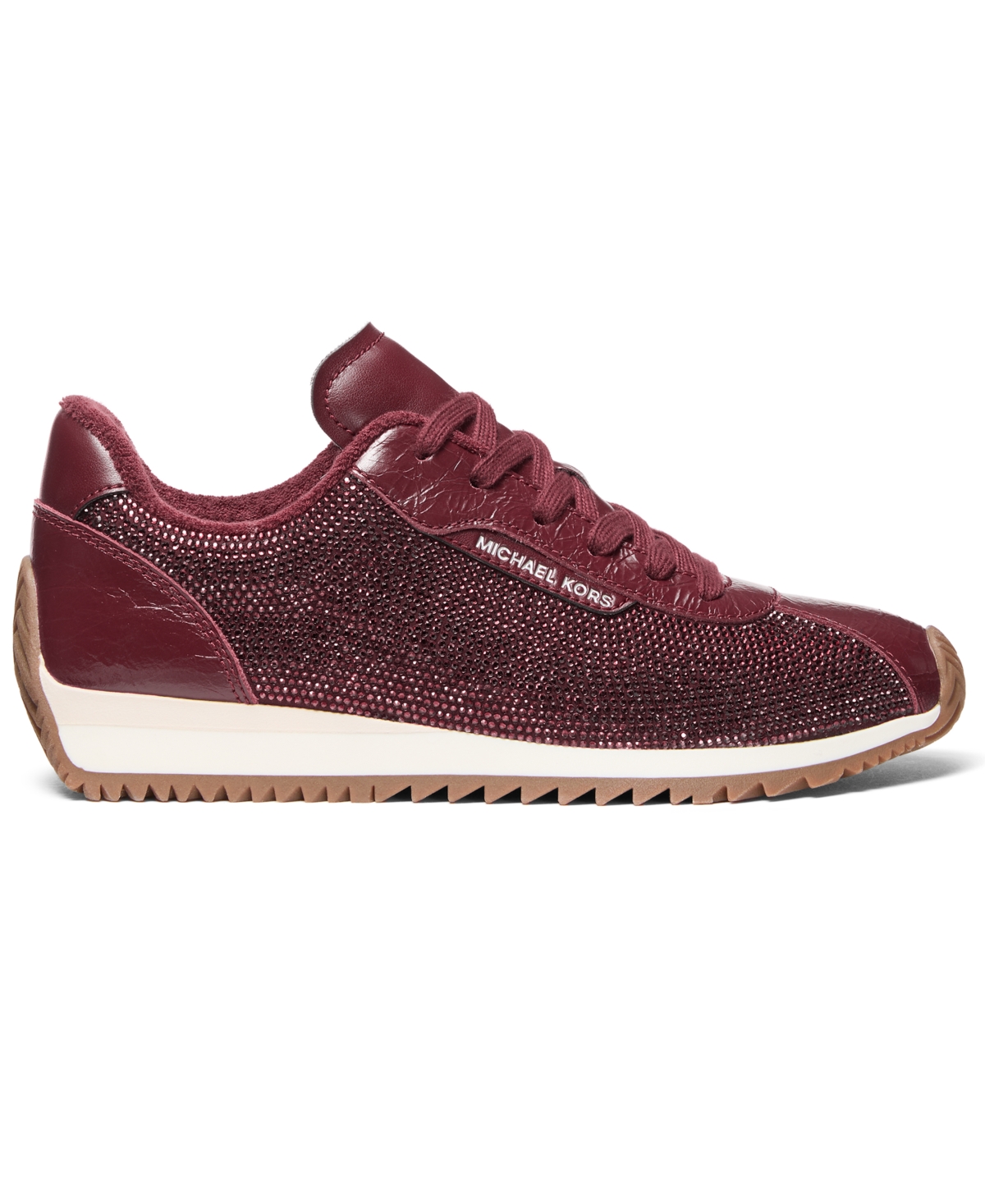 Michael Kors Women's Rhodes Trainer Sneakers In Burgundy