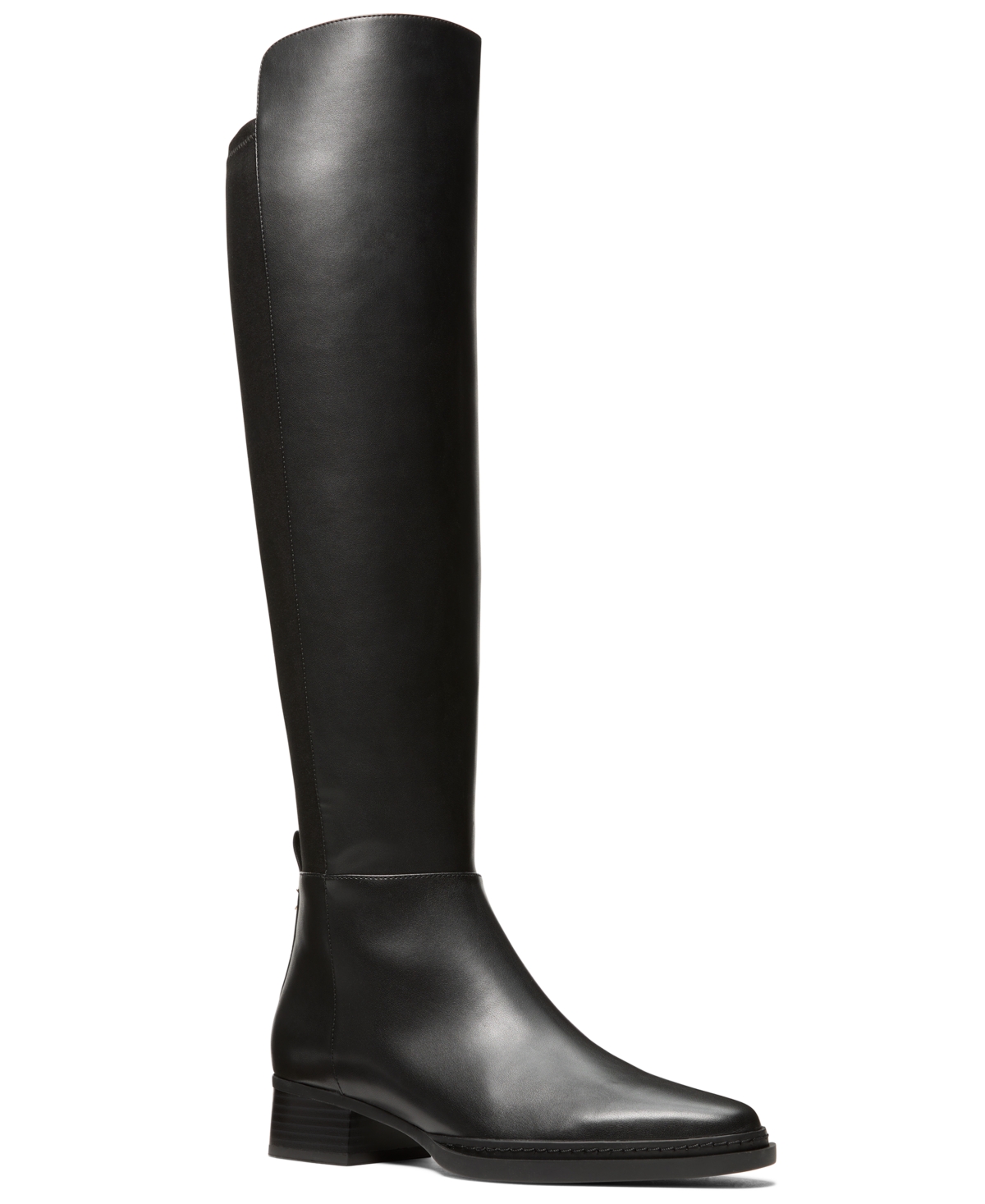 Michael Kors Lex Wide Calf Tall Boots In Black