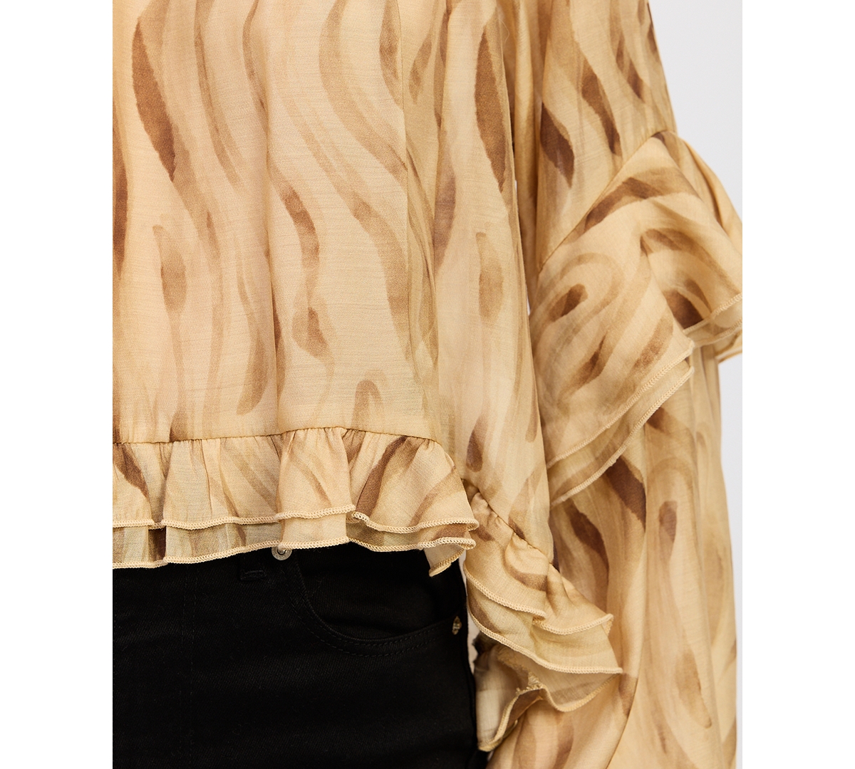 En Saison Women's Giavanna Printed Top