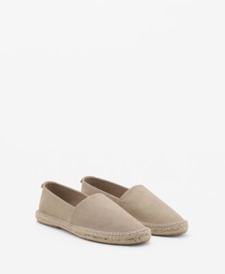 MANGO - Men's Jute Suede Espadrilles