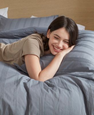 Logan Woven Striped 7-Pc. Comforter Set, Full