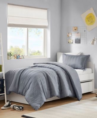 Logan Woven Striped 2-Pc. Duvet Cover Set, Twin/Twin XL