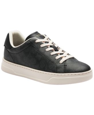 High Line Update Signature Canvas Lace-Up Sneakers