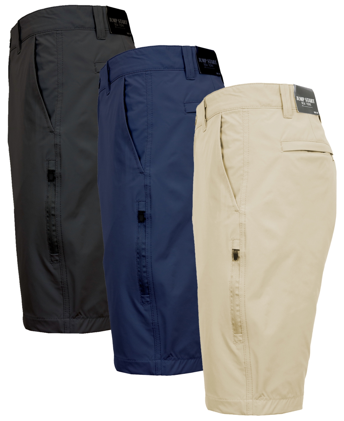 Galaxy By Harvic Men's 3-pack Slim Fit Short In Multi